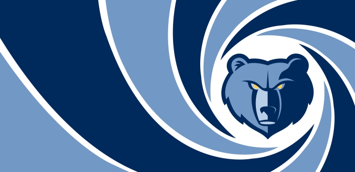 007 Memphis Grizzlies logo iron on paper